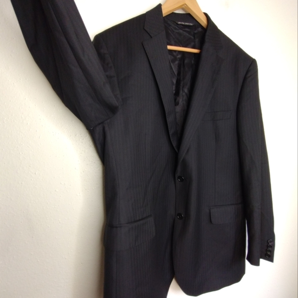 Ermenegildo Zegna Saks Fifth Avenue Classic Wool Office Sport Coat Blazer Sz 44R - Picture 5 of 16